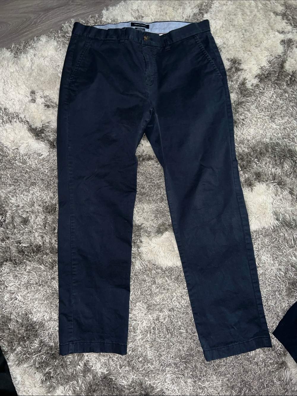 Tommy Hilfiger Slim Jeans in Navy with Red & White Trim